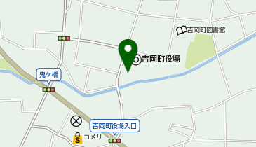 吉岡町コミュニティーセンターの地図画像
