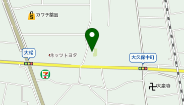 上中町集落センターの地図画像