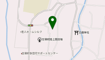 甘楽町体育館の地図画像