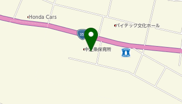 中之条保育所の地図画像