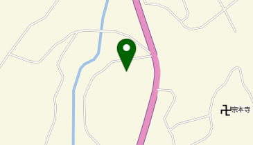 旧西中学校の地図画像