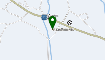 東公民館箱島分館の地図画像