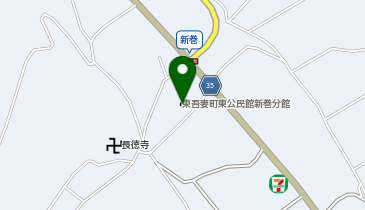 東公民館新巻分館の地図画像