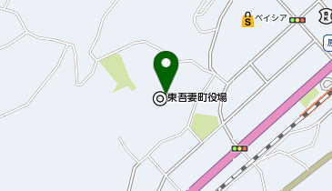 東吾妻町役場・コンベンションホールの地図画像