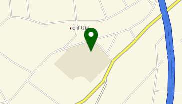 昭和村東小学校体育館の地図画像