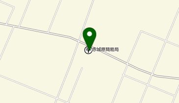 赤城原区民館の地図画像