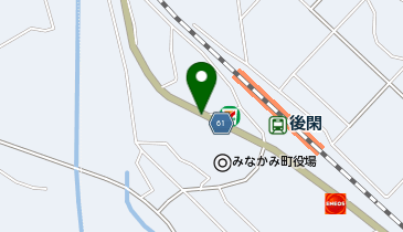 みなかみ町中央公民館の地図画像
