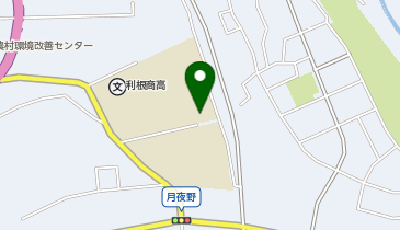 利根商業高等学校の地図画像