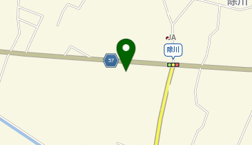 旧北小学校の地図画像