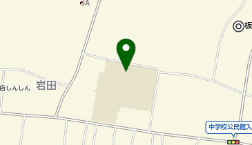 西小学校の地図画像