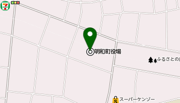 明和町役場の地図画像
