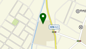 千代田町立西小学校の地図画像