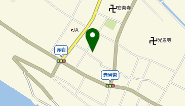 赤岩1区公民館の地図画像