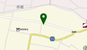 後天神原公民館の地図画像