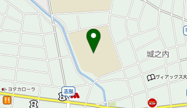 北小学校の地図画像