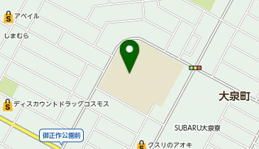 東小学校の地図画像