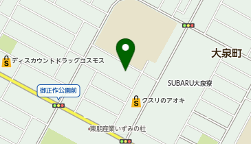 東児童館の地図画像