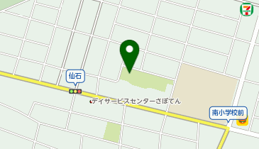 南児童館の地図画像