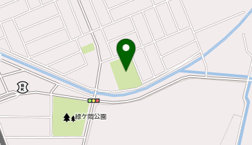 あけの公園の地図画像