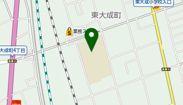 東大成小学校の地図画像