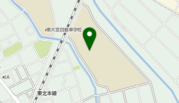 土呂中学校の地図画像