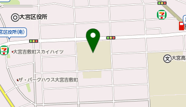 大宮南小学校の地図画像