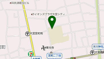 大宮北小学校の地図画像