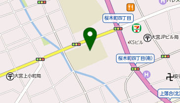 桜木小学校の地図画像