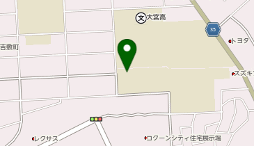 大宮南中学校の地図画像