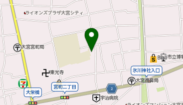 大宮北公民館の地図画像