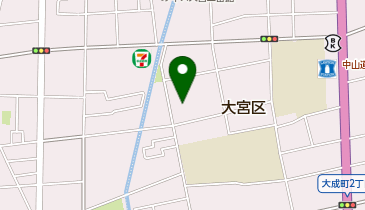 大成公民館の地図画像