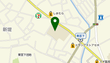 七里小学校の地図画像