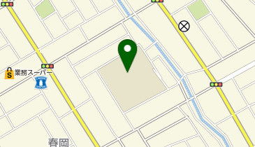 春岡小学校の地図画像
