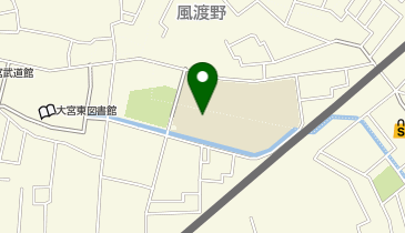 蓮沼小学校の地図画像