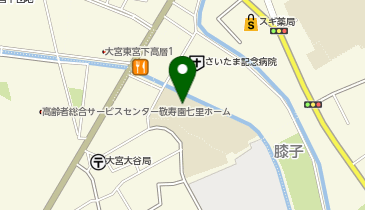 東宮下小学校の地図画像