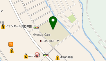 美園小学校の地図画像