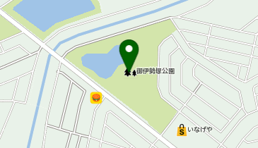 御伊勢塚公園の地図画像