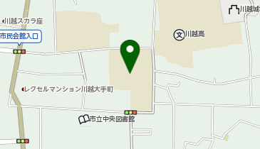 川越第一小学校の地図画像