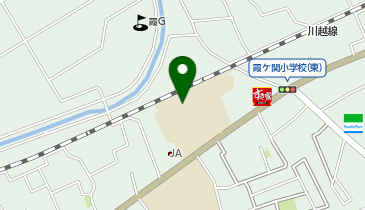 霞ケ関小学校の地図画像