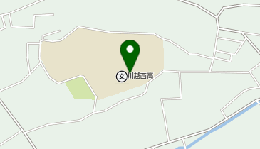 埼玉県立川越西高等学校の地図画像
