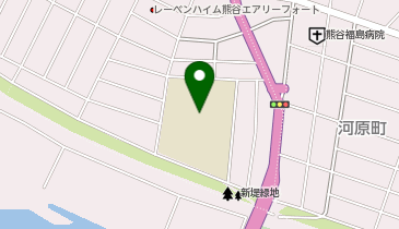 熊谷市立熊谷南小学校の地図画像