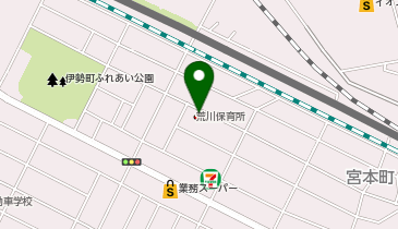 熊谷市立荒川保育所の地図画像