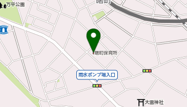 熊谷市立曙町保育所の地図画像