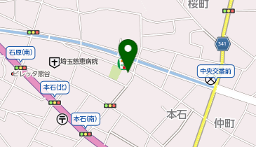 熊谷市立婦人児童館・石原児童館の地図画像