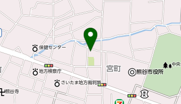 熊谷市立障害福祉会館の地図画像