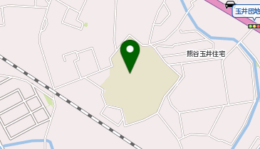 熊谷市立玉井中学校の地図画像