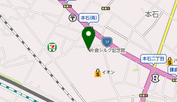 イオン熊谷店立体駐車場の地図画像