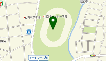 オートレース場の地図画像