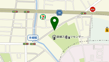 新郷スポーツセンターの地図画像