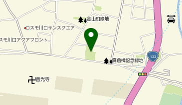 本町1丁目広場遊園の地図画像